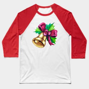 Christmas Bell Baseball T-Shirt